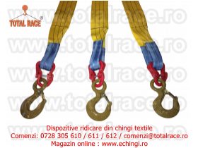 Oferta, Tulcea, Echipament ridicare din chingi 3 brate cu carlige rotative
