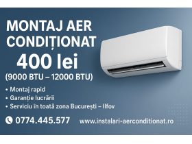 Oferta, Bucuresti, Manooera montaj aer conditionat