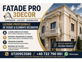 Oferta, Brasov, Lucrari profesionale de fatade si elemente decorative pentru constructii - fatadepro.com