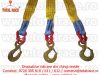 Echipament ridicare din chingi 3 brate cu carlige rotative